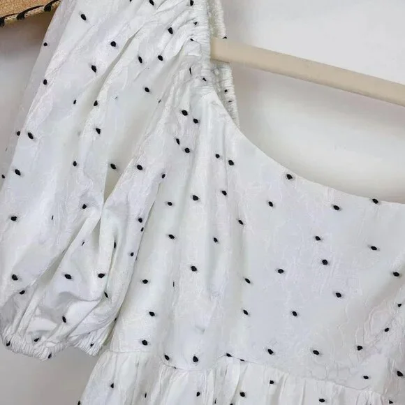 Moon River - paradise puff sleeve dress Size Small NWT - Picture 3 of 6